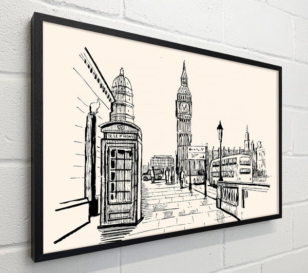 London Street Outline 2