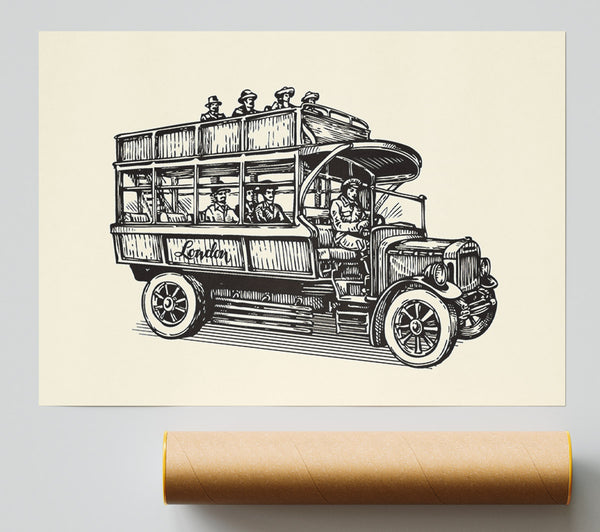 Retro Site Seeing Print