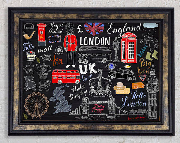All The Things To Love In The City 2 Framed Print