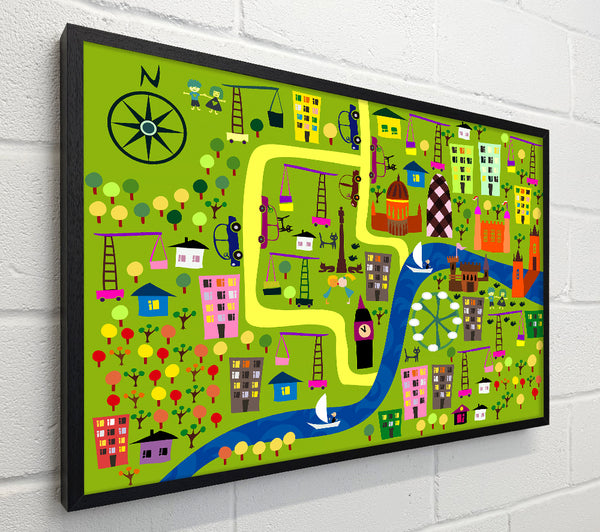 Childs Map Of The City