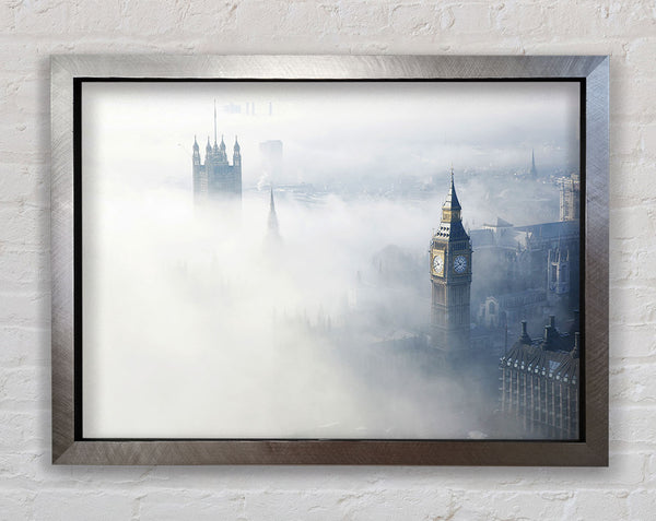 Nebel durch die Stadt