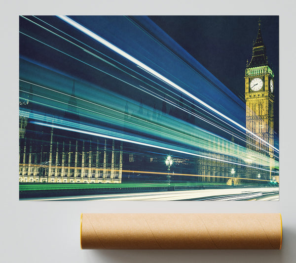 Big Ben Speed Of Light 6 Giclee Print