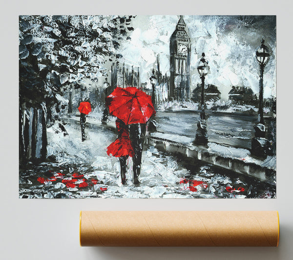 Lovers In The City Poster