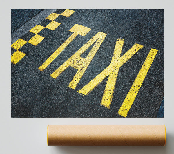 Taxi Spot Giclee Print