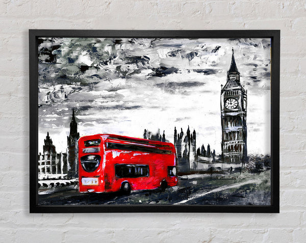 Big Ben Roter Bus