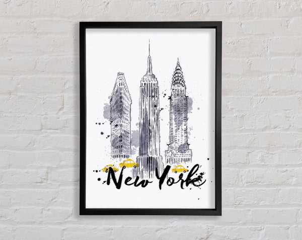 Umriss von NYC