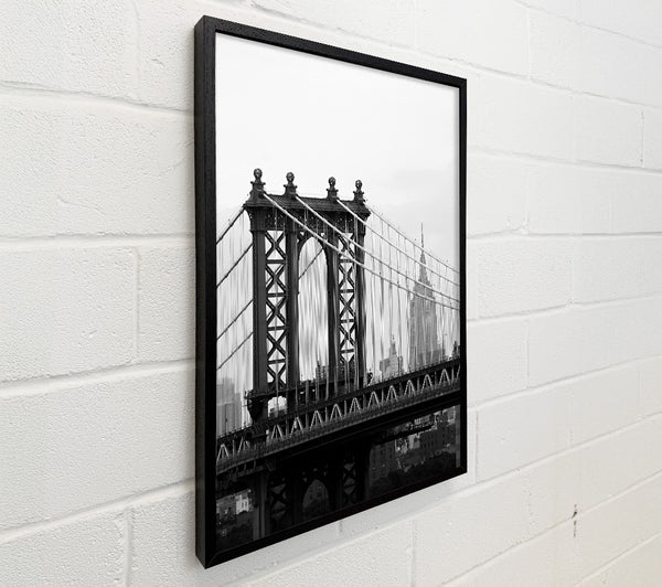 Empire State Through The Bridge