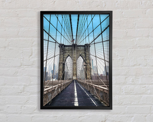 Struktur der Brooklyn Bridge 1