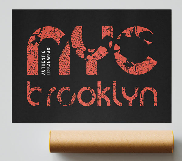 Nyc Brooklyn Giclee Print