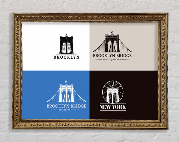 Entwurf der Brooklyn Bridge