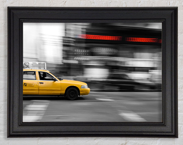 Bewegung des Yellow Cab
