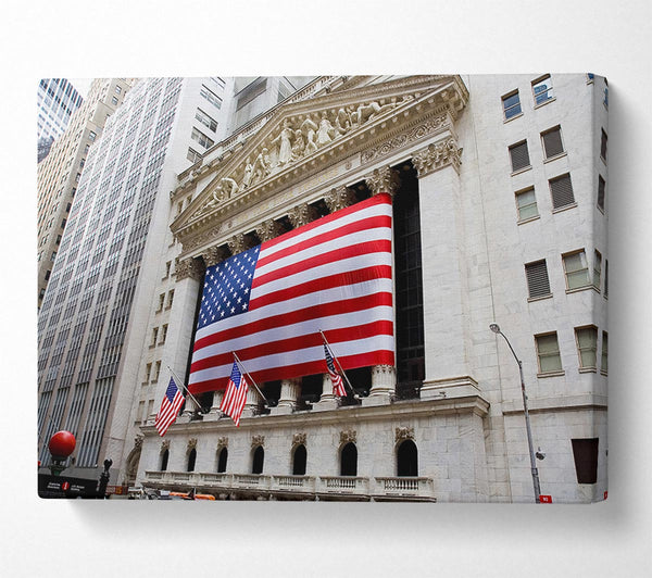  A Canvas Print of American Flag Canvas Wall Art