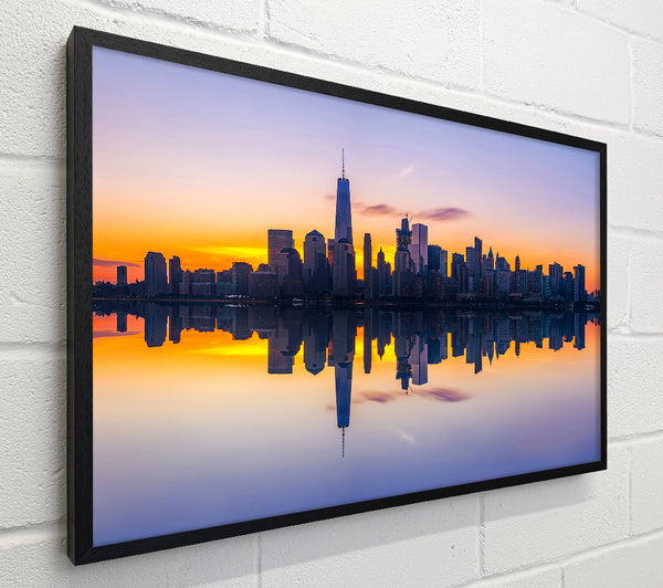 Perfect Sunset Reflections