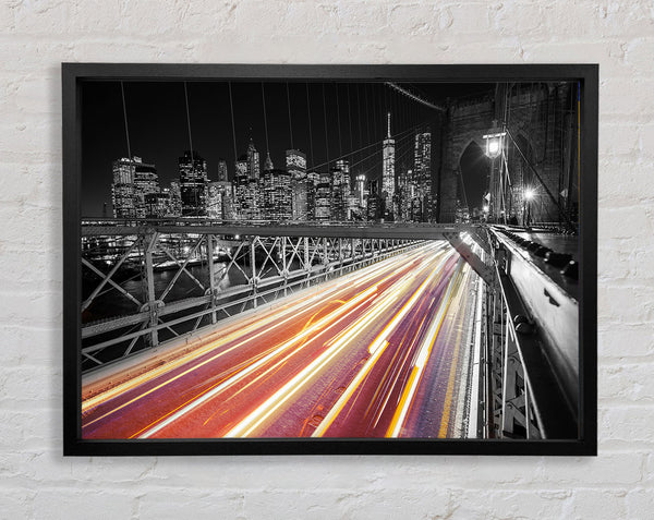 Lichtgeschwindigkeit auf der Brooklyn Bridge 2