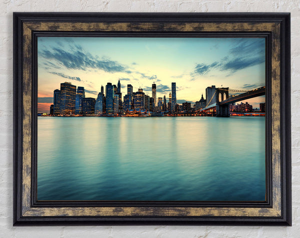 City Blues 2 Framed Print