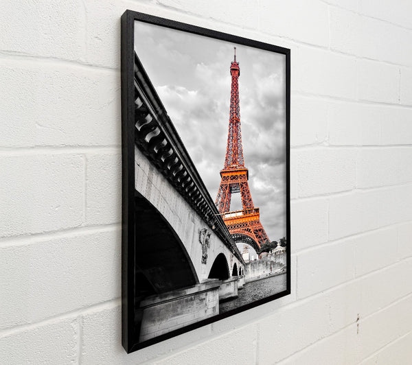 Eiffel Tower Over The River Seine 5