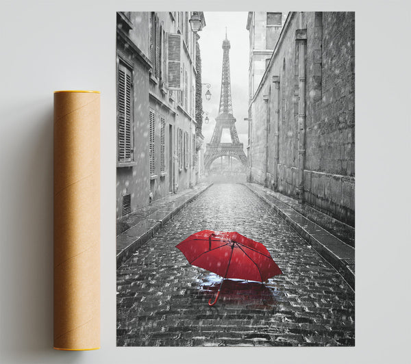 Eiffel Tower Streets 18 Print