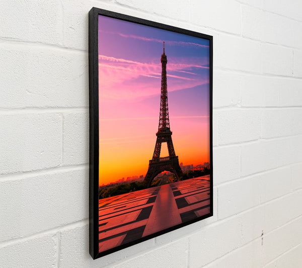 Eiffel Tower Sunset 3