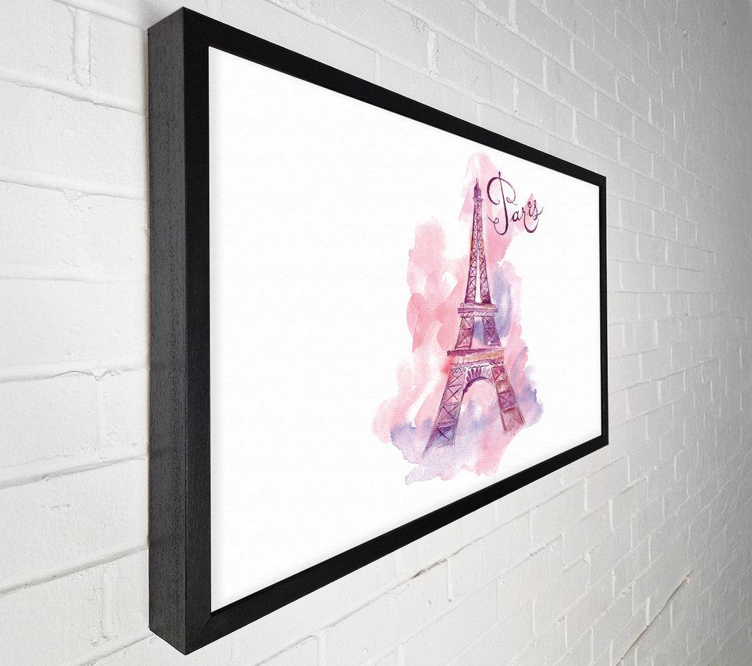  A Canvas Print of Eiffel Tower Chic 1 Canvas Print
