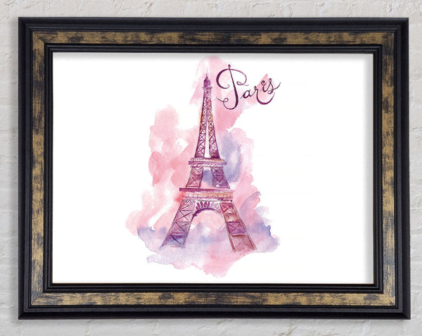 Eiffel Tower Chic 1 Framed Print