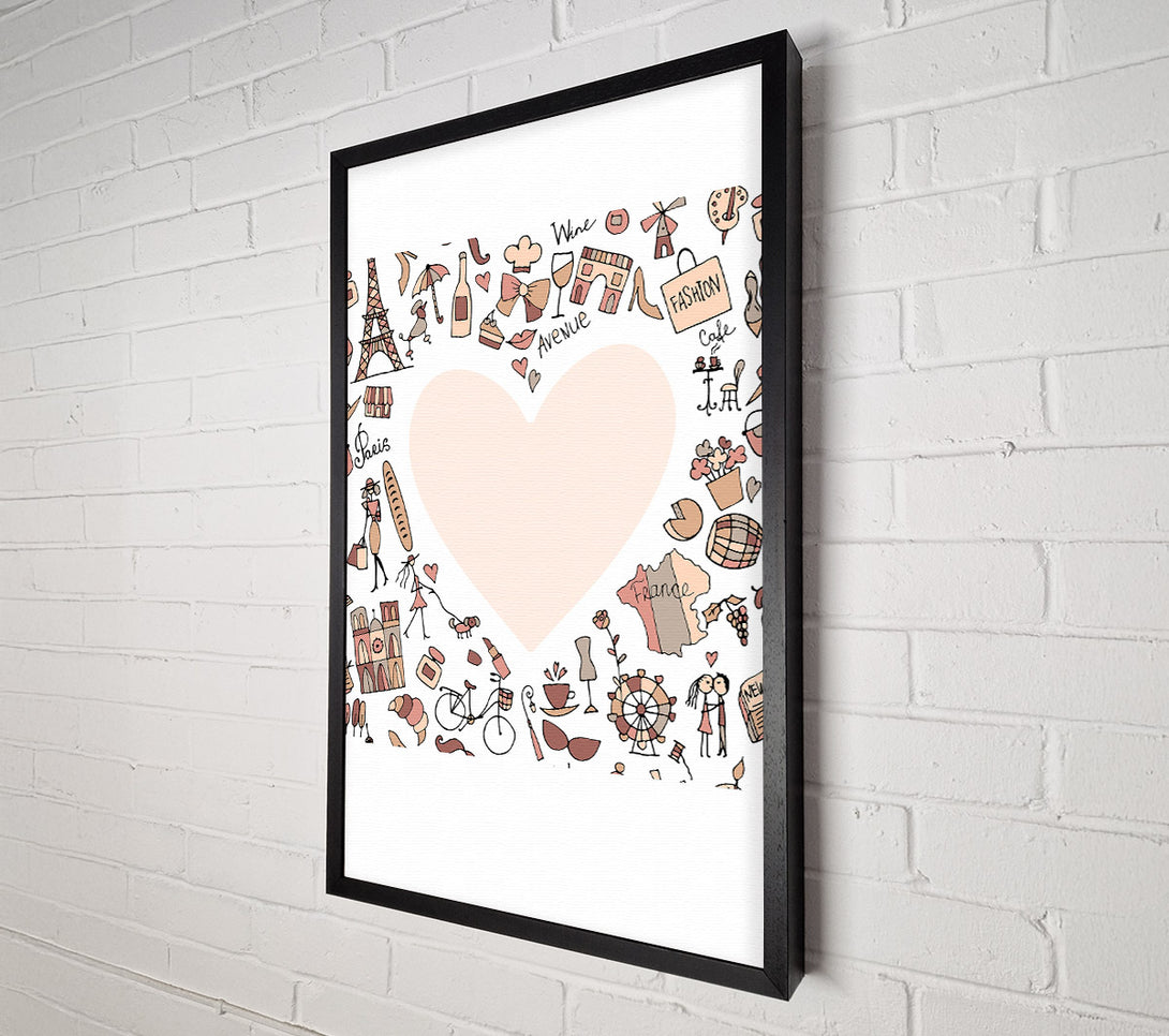  A Canvas Print of Things To Do In The City 3 Canvas Wall Art