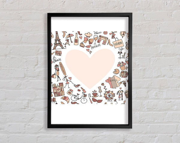 Things To Do In The City 3 Framed Print