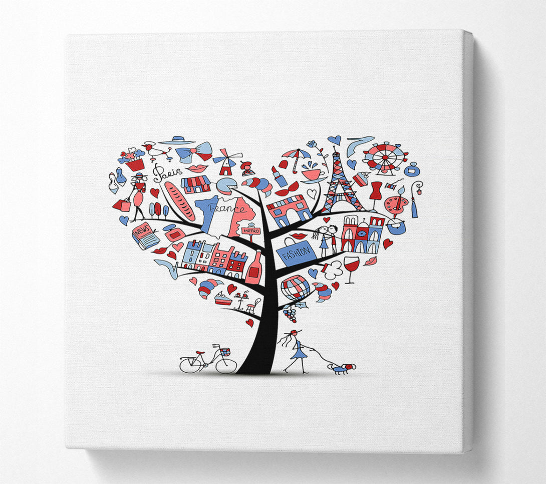  A Canvas Print of Things To Do In The City 6 Canvas Art