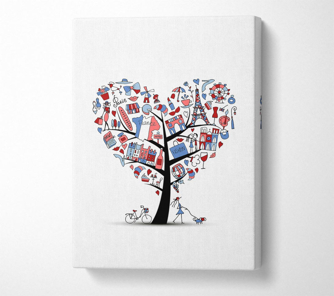  A Canvas Print of Things To Do In The City 6 Canvas Art