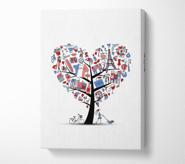  A Canvas Print of Things To Do In The City 6 Canvas Art