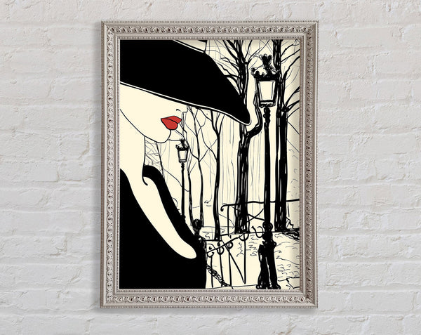 Eiffel Tower Chic 4 Framed Print