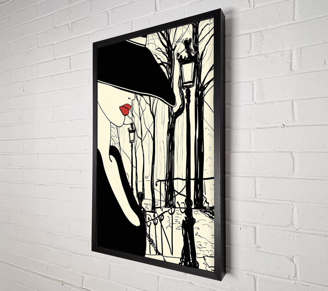  A Canvas Print of Eiffel Tower Chic 4 Canvas Wall Art