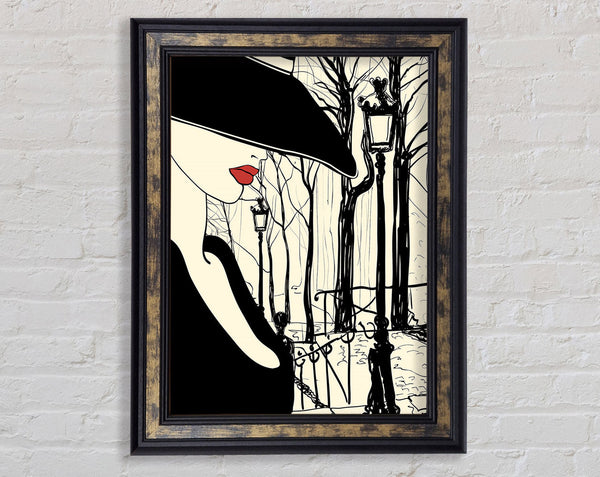 Eiffel Tower Chic 4 Framed Print