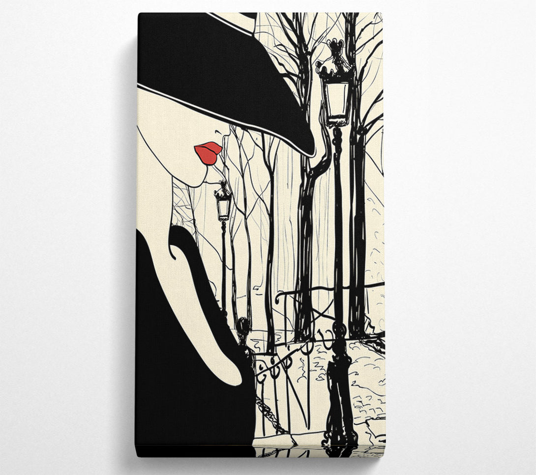  A Canvas Print of Eiffel Tower Chic 4 Canvas Wall Art