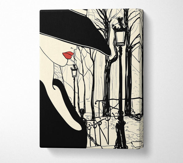  A Canvas Print of Eiffel Tower Chic 4 Canvas Wall Art