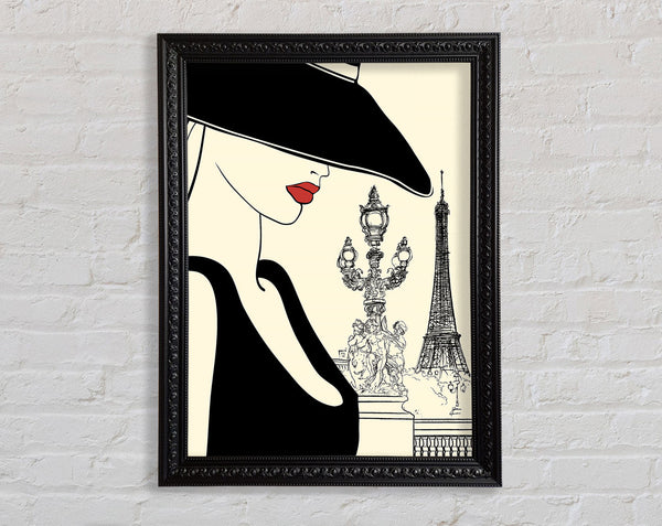 Eiffel Tower Chic 3 Framed Print