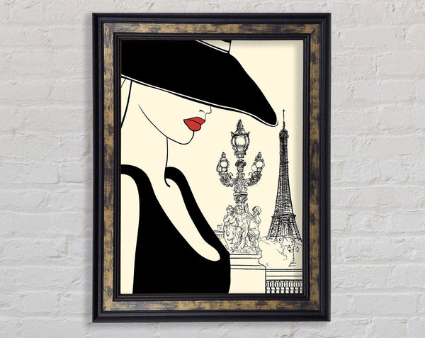Eiffel Tower Chic 3 Framed Print