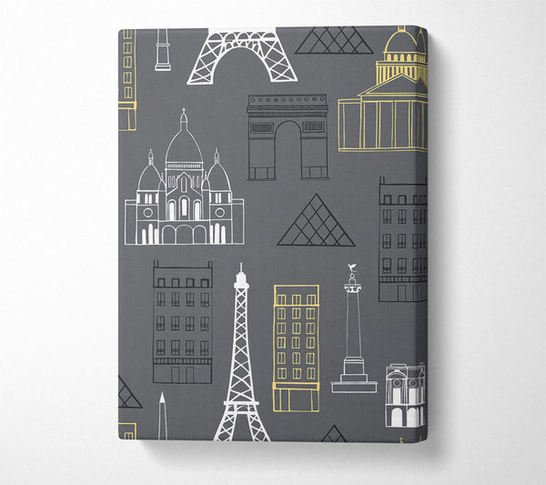  A Canvas Print of Eiffel Tower France 16 Canvas Art