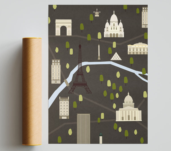 Eiffel Tower France 15 Giclee Print