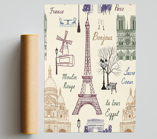 Eiffel Tower France 1 Poster