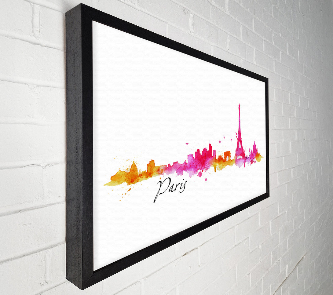  A Canvas Print of Eiffel Tower France 3 Canvas Wall Art