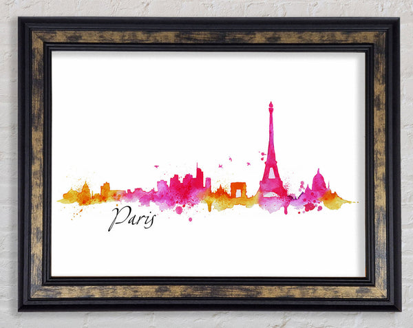 Eiffel Tower France 3 Framed Print