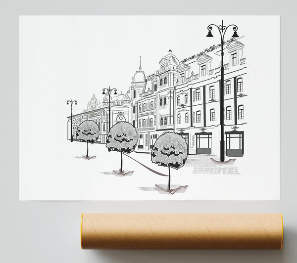 City Streets 7 Giclee Print