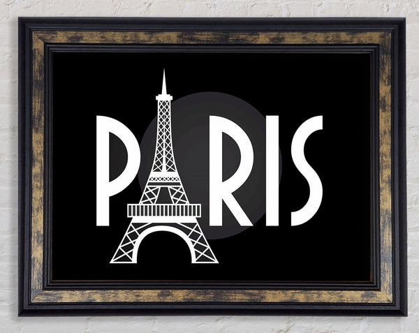 Eiffel Tower France 7 Framed Print