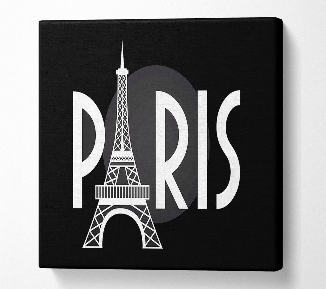  A Canvas Print of Eiffel Tower France 7 Canvas Print