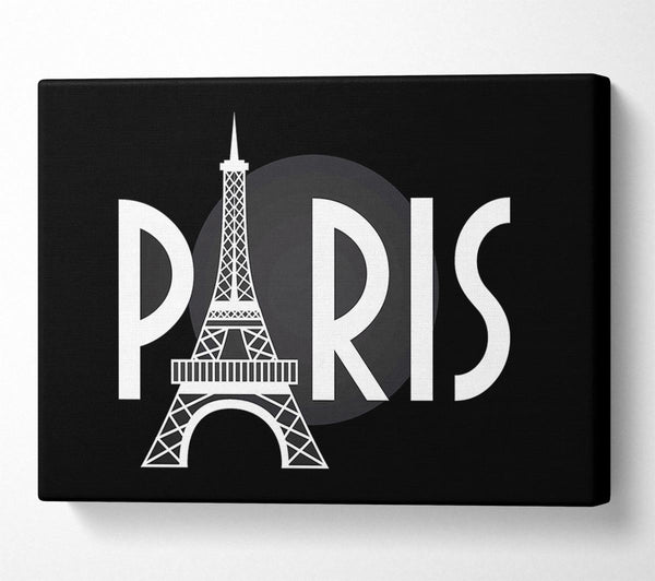  A Canvas Print of Eiffel Tower France 7 Canvas Print