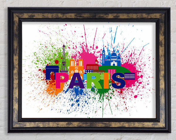 City Streets 8 Framed Print