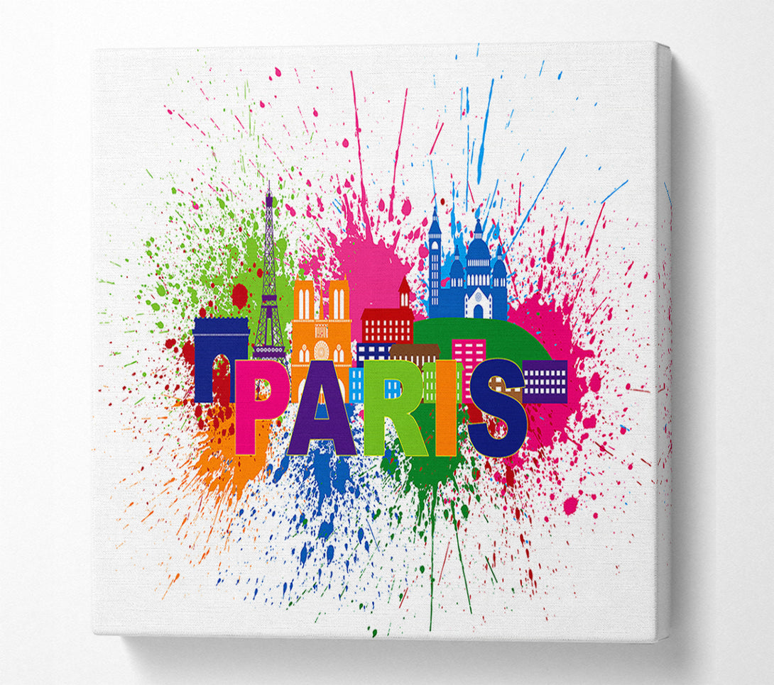 A Canvas Print of City Streets 8 Canvas Art