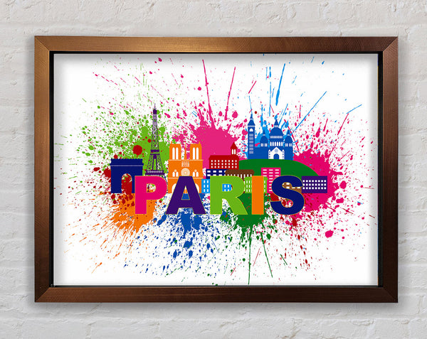 City Streets 8 Framed Print
