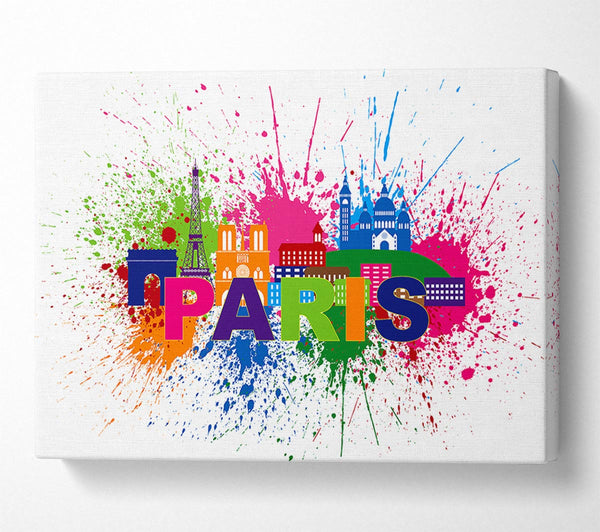  A Canvas Print of City Streets 8 Canvas Art