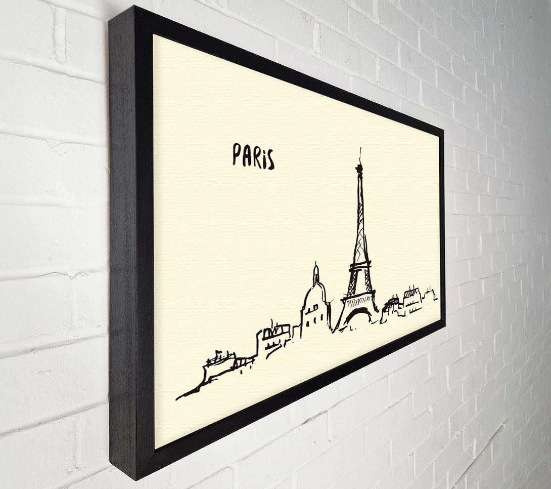  A Canvas Print of Eiffel Tower France 5 Canvas Print